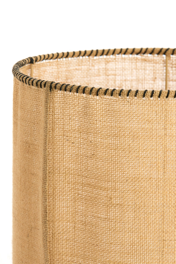 Shade cylinder 30-30-41 cm SELOTO jute natural