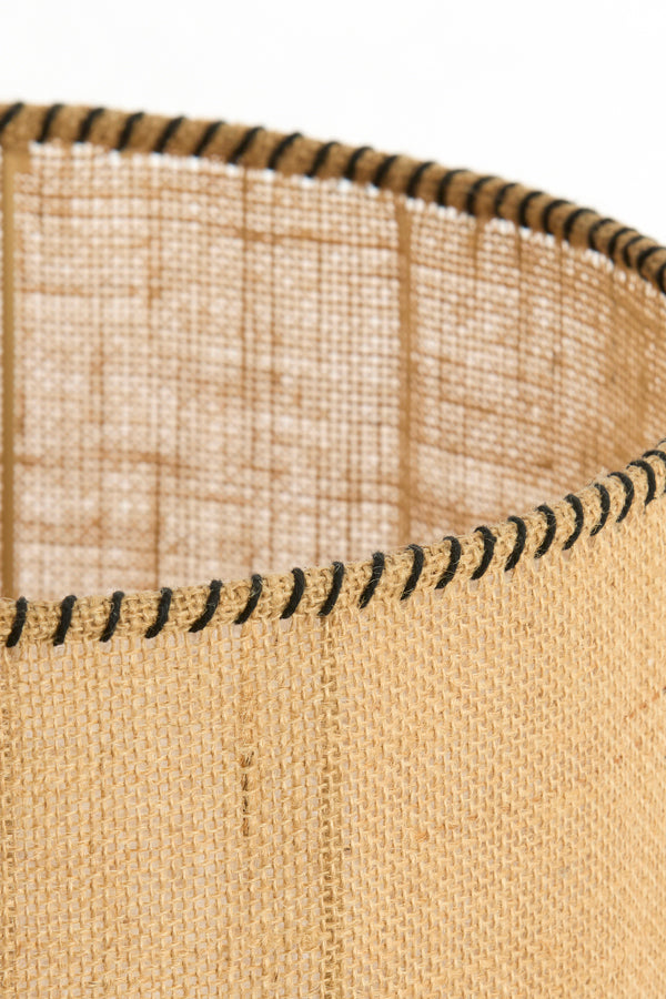 Shade cylinder 30-30-41 cm SELOTO jute natural