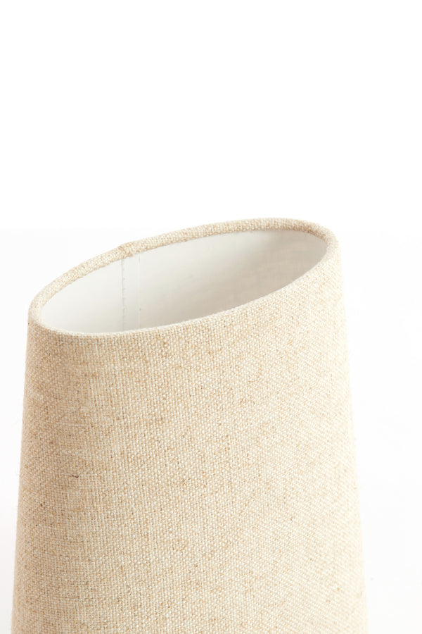 Shade ellips slim high 21-17,5-23 cm LIVIGNO natural