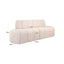 Dining bench Landmark lodge desert straight - fully upholstered (Set of 2)