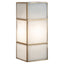Wall lamp Sofia brass antique small