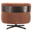 Lounge chair Lauren be straight mocha mousse swivel