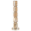 Candle holder Dita Champagne large