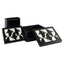 Storage box Rae black/white (Set of 2)
