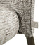 Dining chair Stacker  earth tweed fire retardant (Set of 2)