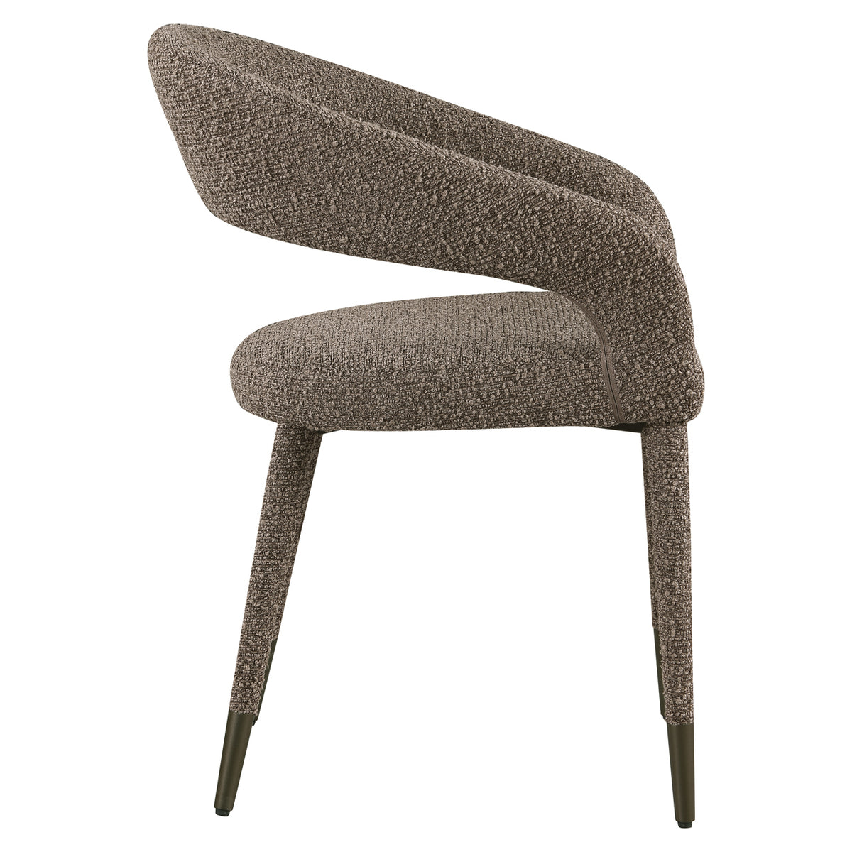 Dining chair Gia brown chunky 