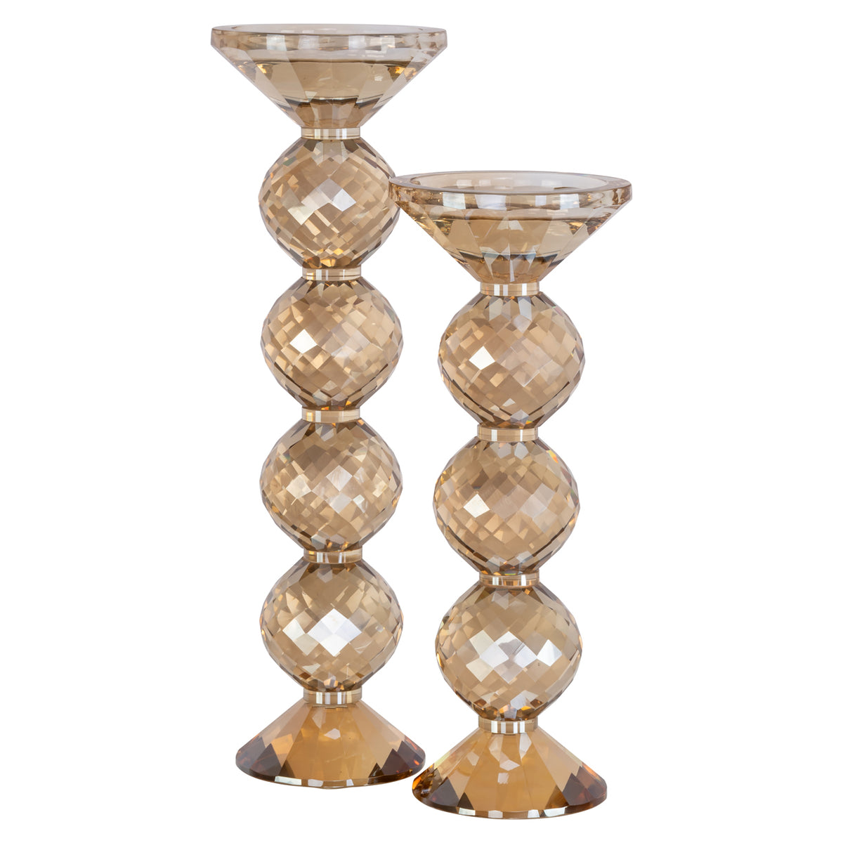 Candle holder Channah Champagne large
