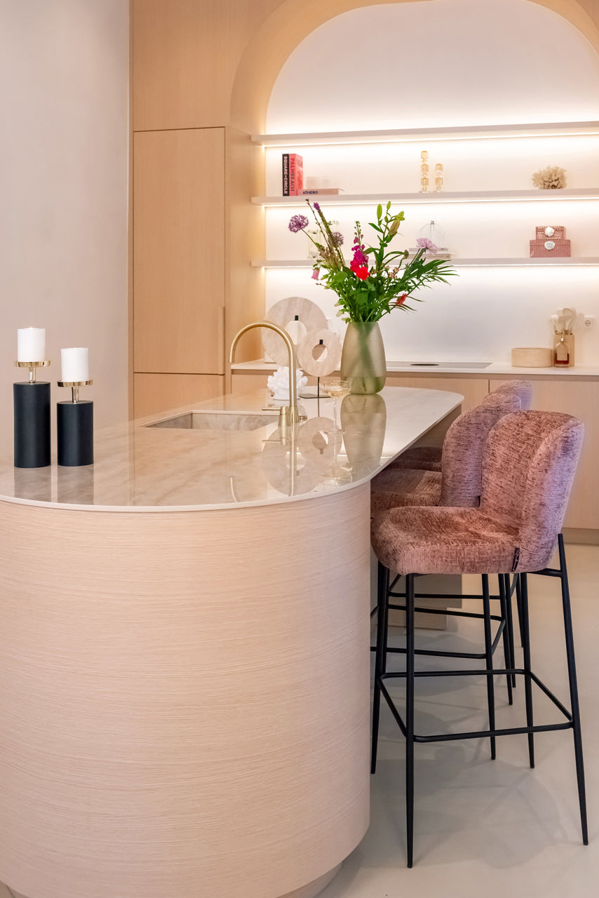 Decorative object Manou beige large