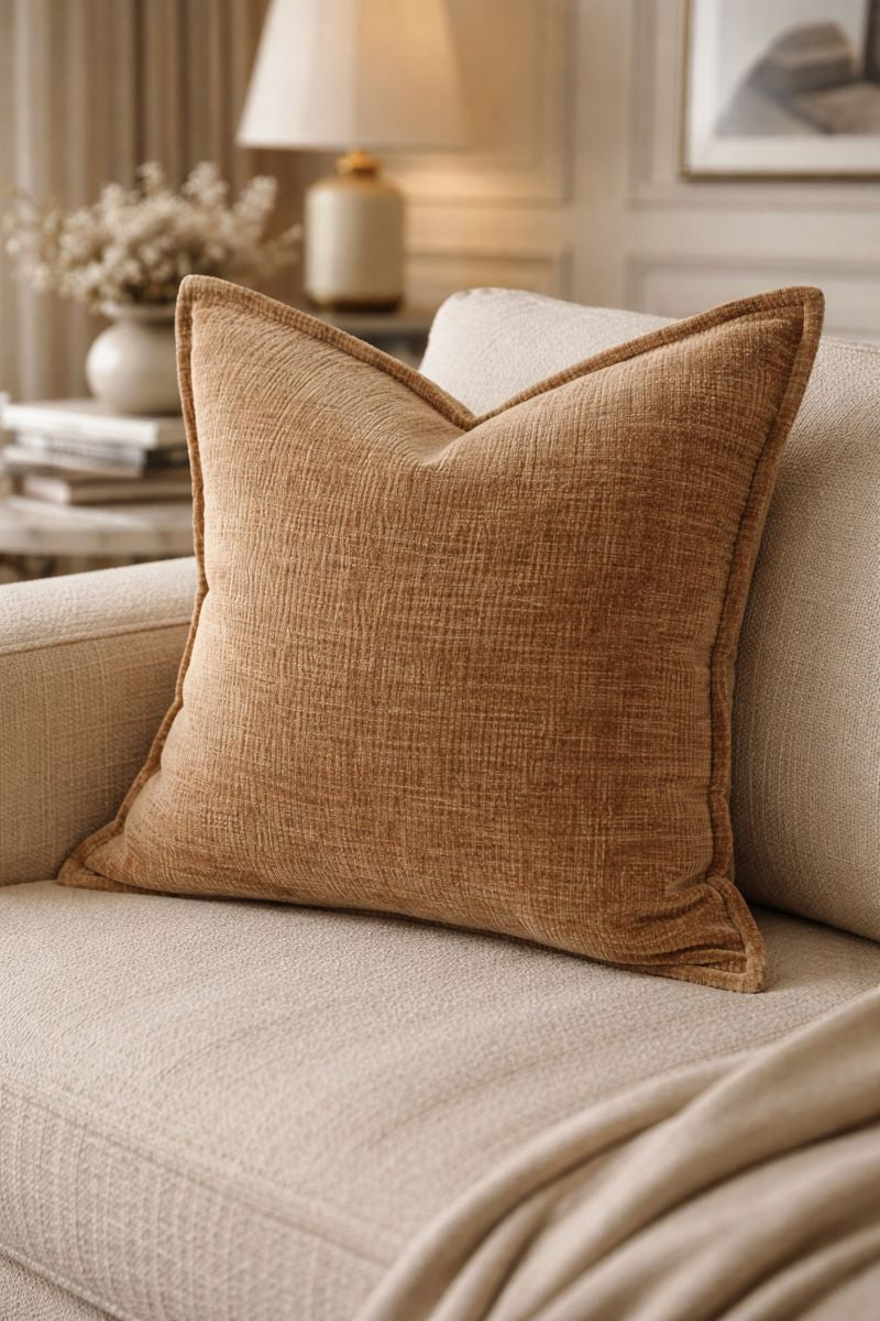 Malini Moddi Tan Cushion