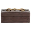 Storage box Rex dark brown small