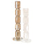 Candle holder Dita Champagne large