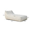 Outdoor daybed Solada ecru stripe