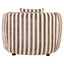 Lounge chair Luxandra stripes sand