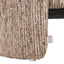 Pouffe & Footstool Cupid mocca linear with storage