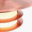 Centauri Copper Metal and Opaque Glass Wall Light