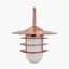 Centauri Copper Metal and Opaque Glass Wall Light