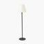 Grey Metal Outdoor Floor Lamp