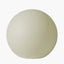White Ball Outdoor Floor Lamp 45cm