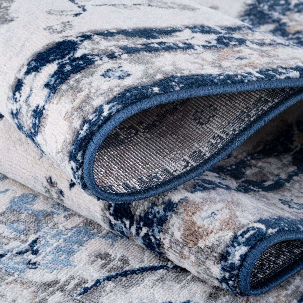 Montana Vintage Navy Rugs | 4000