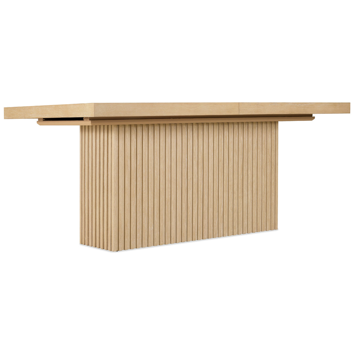 Academia Rectangle Extending Dining Table with Tambour Base 180-260cm