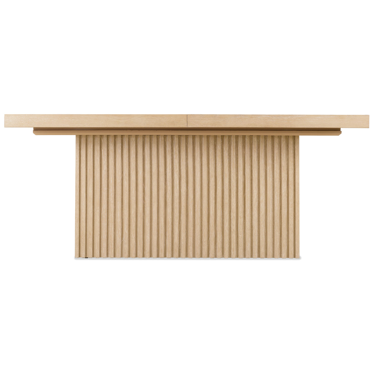 Academia Rectangle Extending Dining Table with Tambour Base 180-260cm