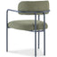 Tranquillity Nordic Arm Chair in Green