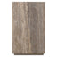Harmony Travertine Side Table