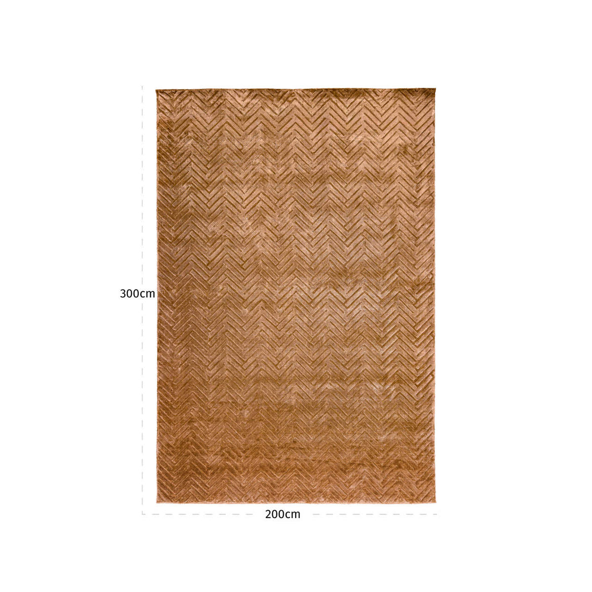 Carpet Velay Coffee 200x300