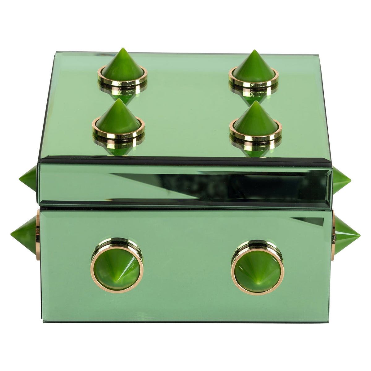 Storage box Jelia green