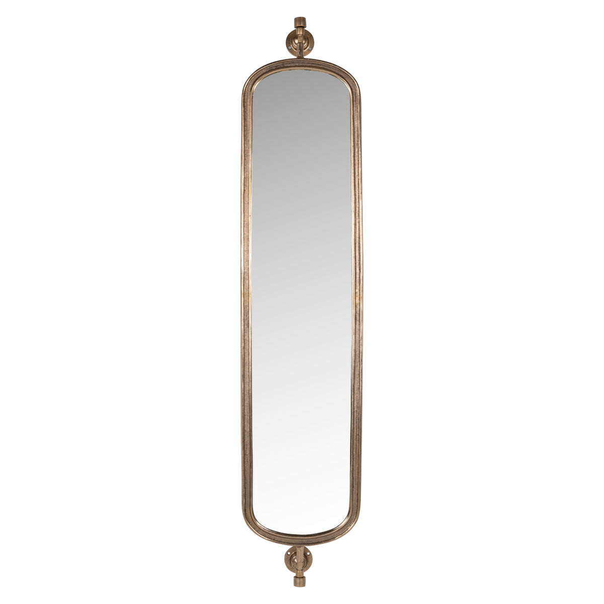 Mirror Hasting brass antique