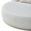 Outdoor daybed Belucci ecru round