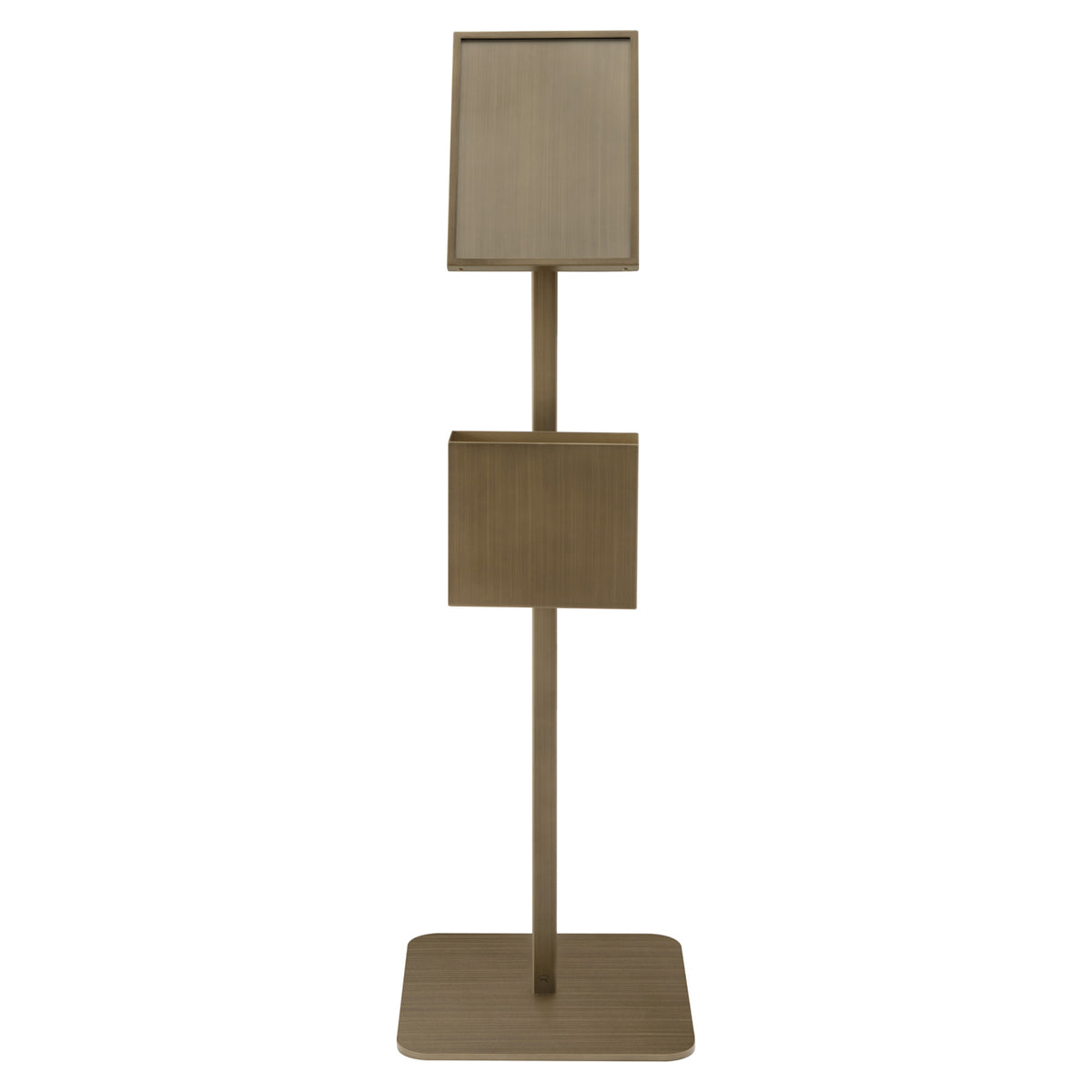 Promo material Richmond brushed gold display stand deluxe