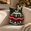 Paul Moneypenny Round Festiveballs Cushion