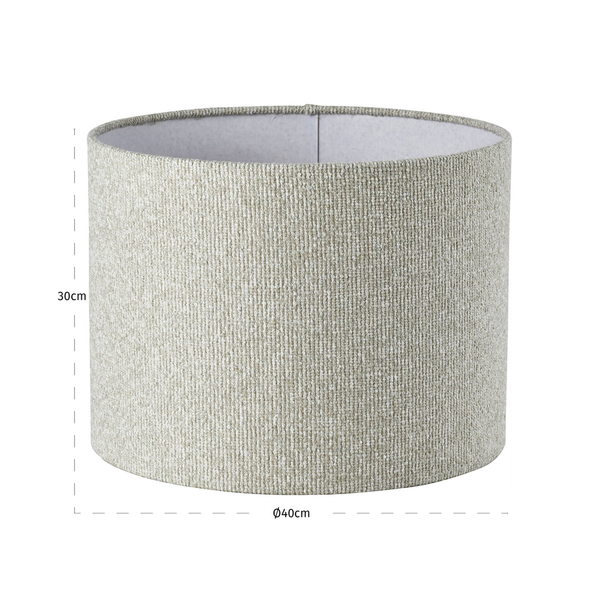Lampshade Zera biscotti 40Ø