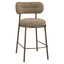 Counter stool Encanto brown tweed