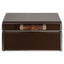 Storage box Echo dark brown large