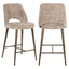 Counter stool Delphine lovely nature fire retardant