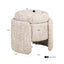 Pouffe & Footstool Cupid beige angora with storage