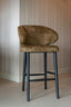 Bar stool Indigo old gold triangle