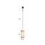 Chandelier Elona brass antique