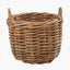 Tobs S/3 Chunky Rattan Round Logs Baskets