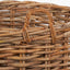 Tobs S/4 Chunky Rattan Round Logs Baskets