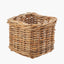Tobs S/3 Chunky Natural Rattan Square Log Baskets