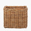 Tobs S/2 Chunky Natural Rattan Square Log Baskets