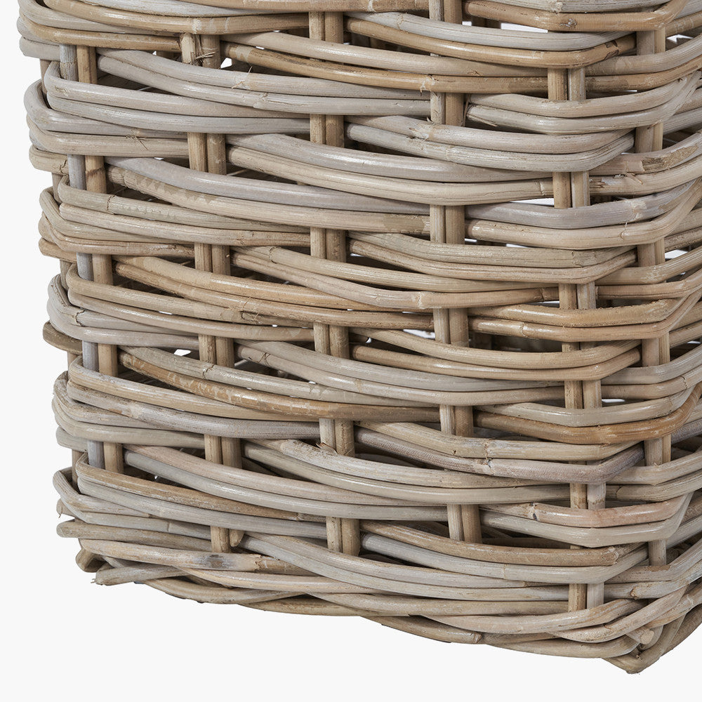 Tobs S/2 Square Grey Kubu Umbrella Baskets