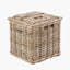 Tobs S/5 Grey Kubu Rattan Rectangular Storage Baskets