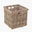 Tobs S/5 Grey Kubu Rattan Rectangular Storage Baskets