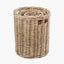 Tobs S/7 Grey Kubu Rattan Round Storage Baskets
