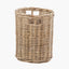 Tobs S/7 Grey Kubu Rattan Round Storage Baskets
