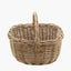 Tobs Grey Kubu Rattan Shopping Basket